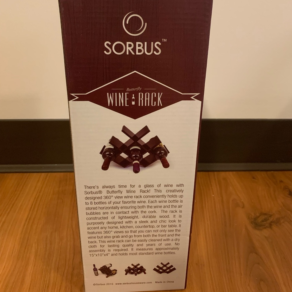 Butterfly Wine Rack